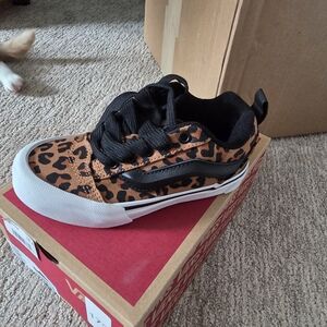 Vans Kids Leopard Print Sneakers